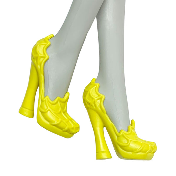 Monster High I Heart Fashion Wydowna Spider Doll Replacement Yellow Web Shoes