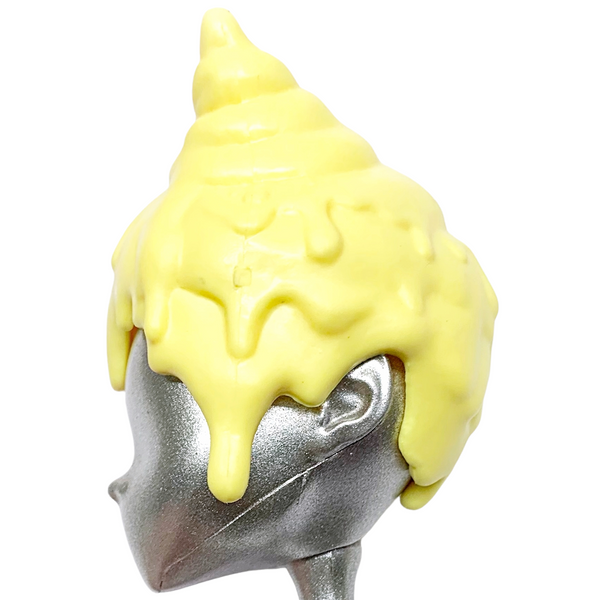 Monster High Inner Monster Spooky Sweet Doll Replacement Yellow Ice Cream Style Wig