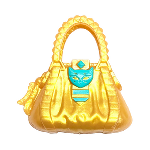 Monster High Freaky Fusion Toralei Cleolei Doll Replacement Golden Purse Bag