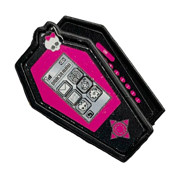 Monster High Draculaura Doll Replacement Pink & Black iCoffin Phone