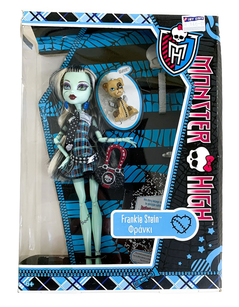 Monster High Greek Version 1st Wave 2nd Release Frankie Stein Doll