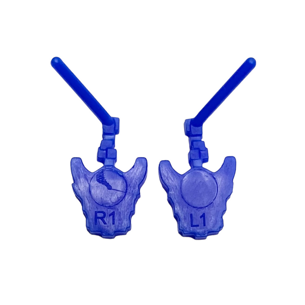 Monster High Brand Boo Student Kjersti Trollson Doll Replacement Blue Earrings