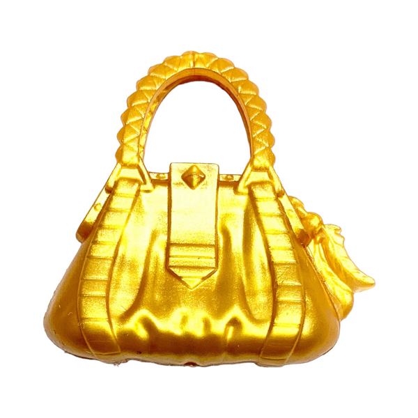 Monster High Freaky Fusion Toralei Cleolei Doll Replacement Golden Purse Bag