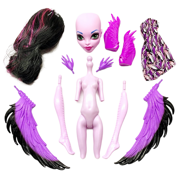 Monster High Create A Monster Harpy Doll Add On Pack With Torso